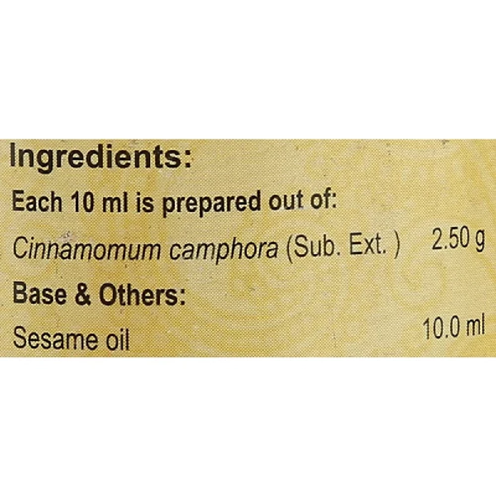 Vaidyaratnam Karpoora Thailam, 200 ml-3.webp